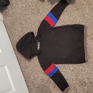 Boys zara knit sweater with hood
